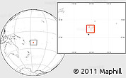 Blank Location Map of Ha'apai, highlighted country, within the entire country