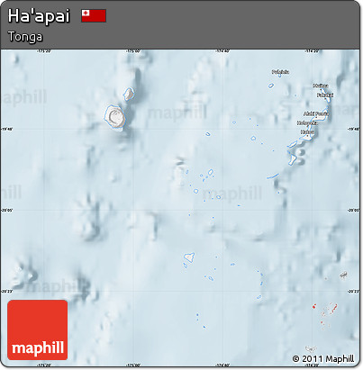 Classic Style Map of Ha'apai