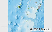 Satellite Map of Ha'apai, physical outside