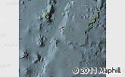 Satellite Map of Ha'apai, semi-desaturated