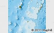 Satellite Map of Ha'apai, shaded relief outside