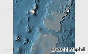 Shaded Relief Map of Ha'apai, darken