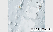Shaded Relief Map of Ha'apai, lighten, semi-desaturated