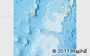 Shaded Relief Map of Ha'apai, physical outside