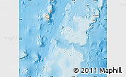 Shaded Relief Map of Ha'apai, single color outside
