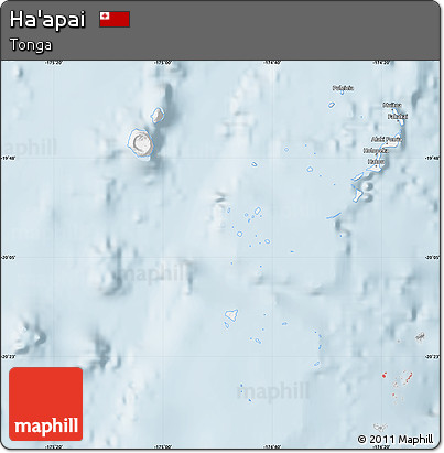 Silver Style Map of Ha'apai