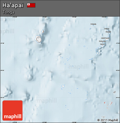 Silver Style Map of Ha'apai