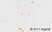 Political Shades Map of Tonga, cropped outside