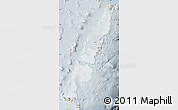Shaded Relief Map of Tonga, lighten, semi-desaturated
