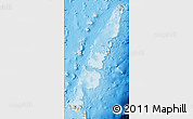 Shaded Relief Map of Tonga, single color outside, bathymetry sea, shaded relief sea