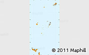 Political Shades Simple Map of Tonga, political outside