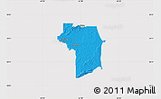 Political Map of Nariva/Mayaro, cropped outside