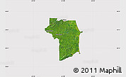 Satellite Map of Nariva/Mayaro, cropped outside