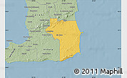 Savanna Style Map of Nariva/Mayaro