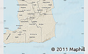 Shaded Relief Map of Nariva/Mayaro