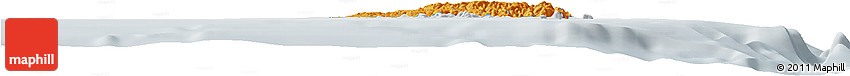 Political Horizon Map of Tobago, lighten, semi-desaturated