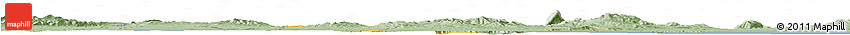 Savanna Style Horizon Map of Tunis