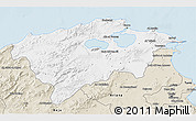 Classic Style 3D Map of Bizerte
