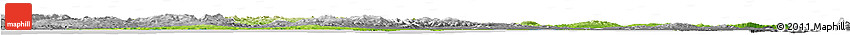Physical Horizon Map of Bizerte, desaturated