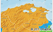 Political Map of Bizerte