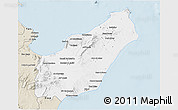 Classic Style 3D Map of Nabul