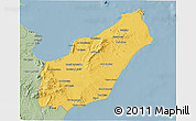 Savanna Style 3D Map of Nabul