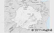 Silver Style 3D Map of Saghuan