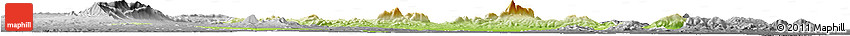Physical Horizon Map of Saghuan, desaturated