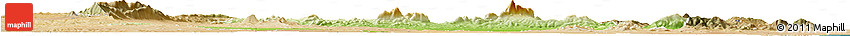 Physical Horizon Map of Saghuan, satellite outside