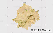 Satellite Map of Saghuan, cropped outside