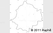 Blank Simple Map of Saghuan, cropped outside, no labels