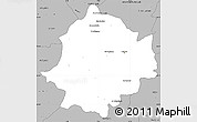 Gray Simple Map of Saghuan