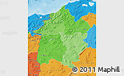 Political Shades Map of Region 3