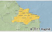 Savanna Style 3D Map of Monastir