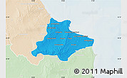 Political Map of Monastir, lighten