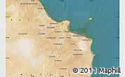 Satellite Map of Monastir