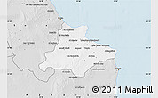 Silver Style Map of Monastir