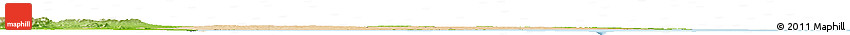 Satellite Horizon Map of Sfax, physical outside