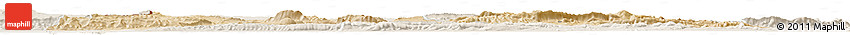 Satellite Horizon Map of Gafsa, lighten