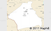 Classic Style Simple Map of Kebili