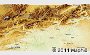 Physical 3D Map of Adiyaman