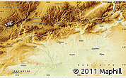 Physical Map of Adiyaman