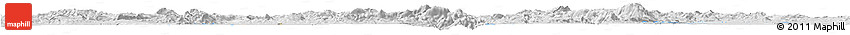 Silver Style Horizon Map of Afyon