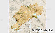 Satellite Map of Afyon, lighten