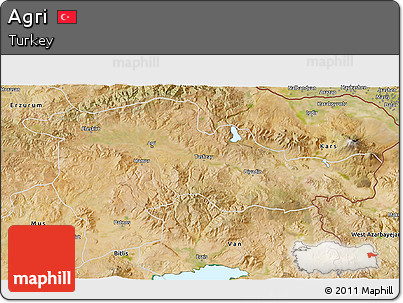 Satellite 3D Map of Agri