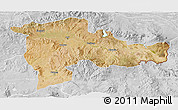 Satellite 3D Map of Agri, lighten, desaturated