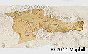Satellite 3D Map of Agri, lighten