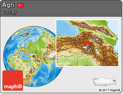 Physical Location Map of Agri