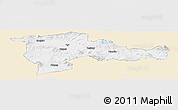 Classic Style Panoramic Map of Agri, single color outside