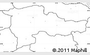 Blank Simple Map of Agri, no labels